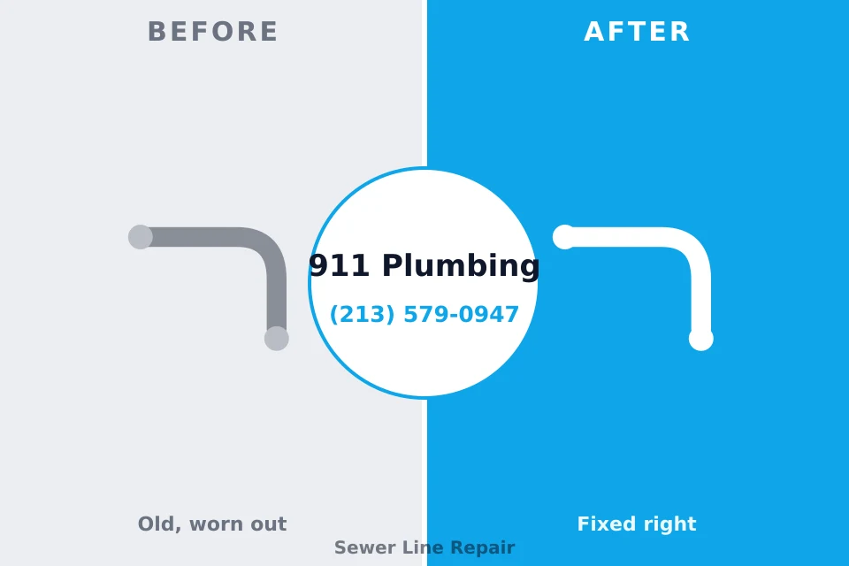 Before and after: plumbing company Polk City, IA